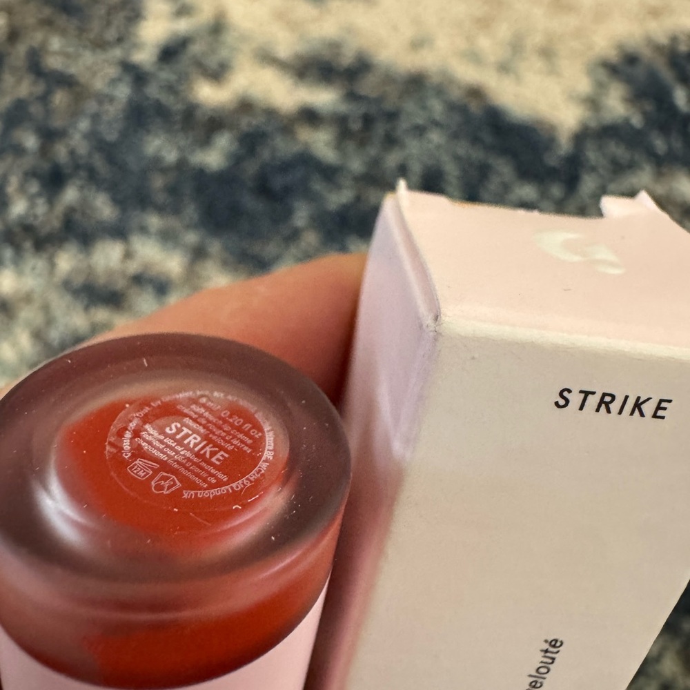 Glossier G Suit Soft Touch Lip Crème — Strike